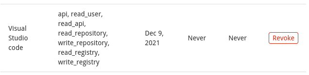 gitlab.oeaw.ac.at revoke access token