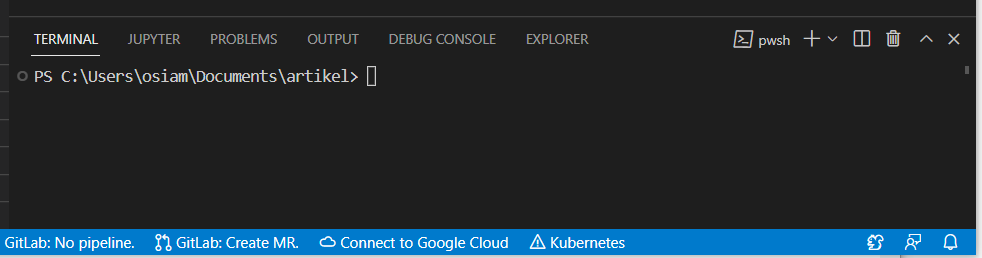 New Terminal