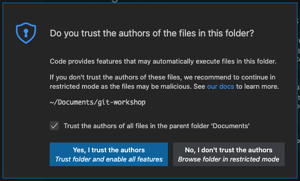 you trust the people you collaborate with